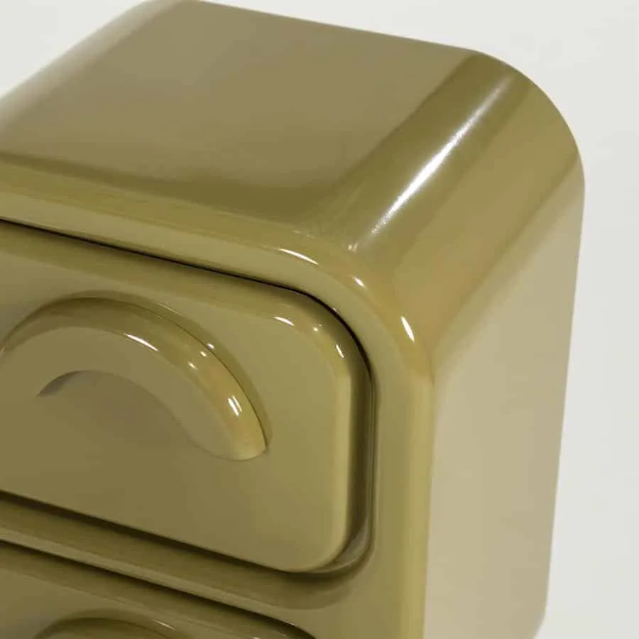 Gubby Small Cabinet Green - By-Boo