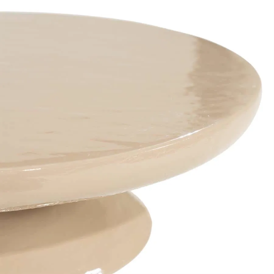 Coffee Table Circolo Small Taupe - By-Boo