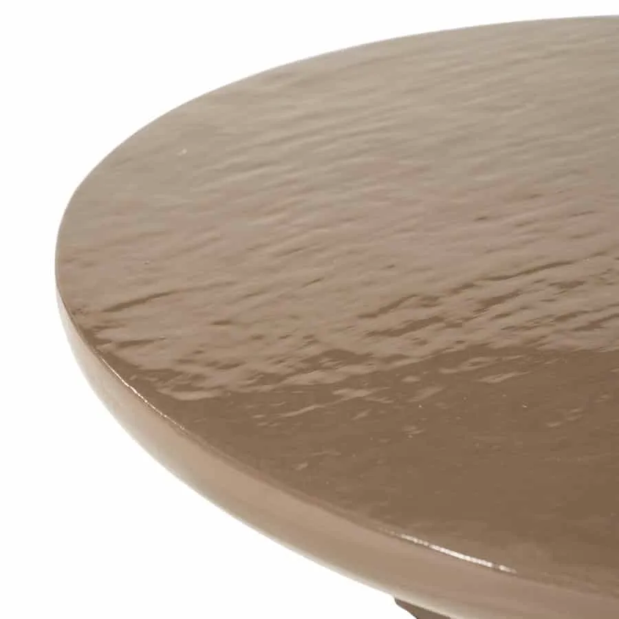 Coffee table Circolo large - dark brown - By-Boo