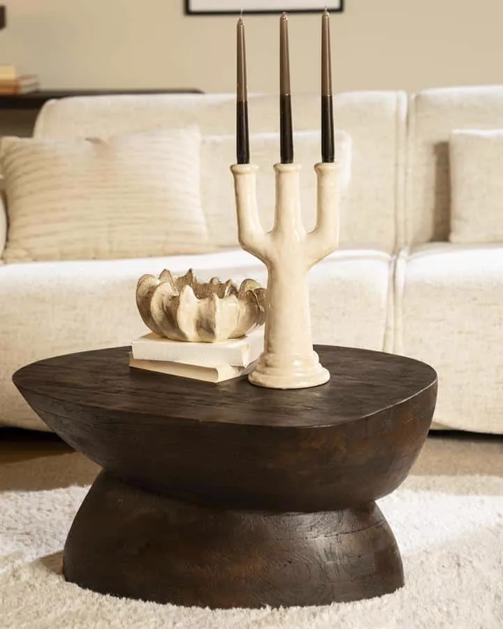 Cobble Coffee Table Brown - By-Boo