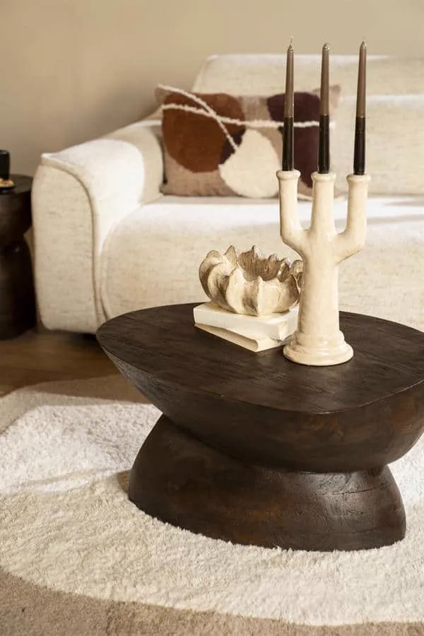Cobble Coffee Table Brown - By-Boo