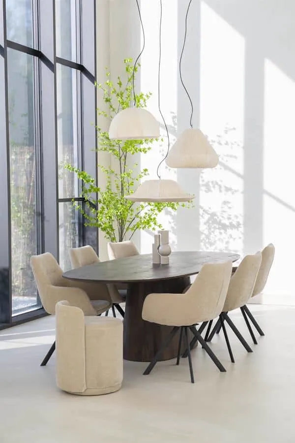 Bliss chair with armrest - taupe - By-Boo