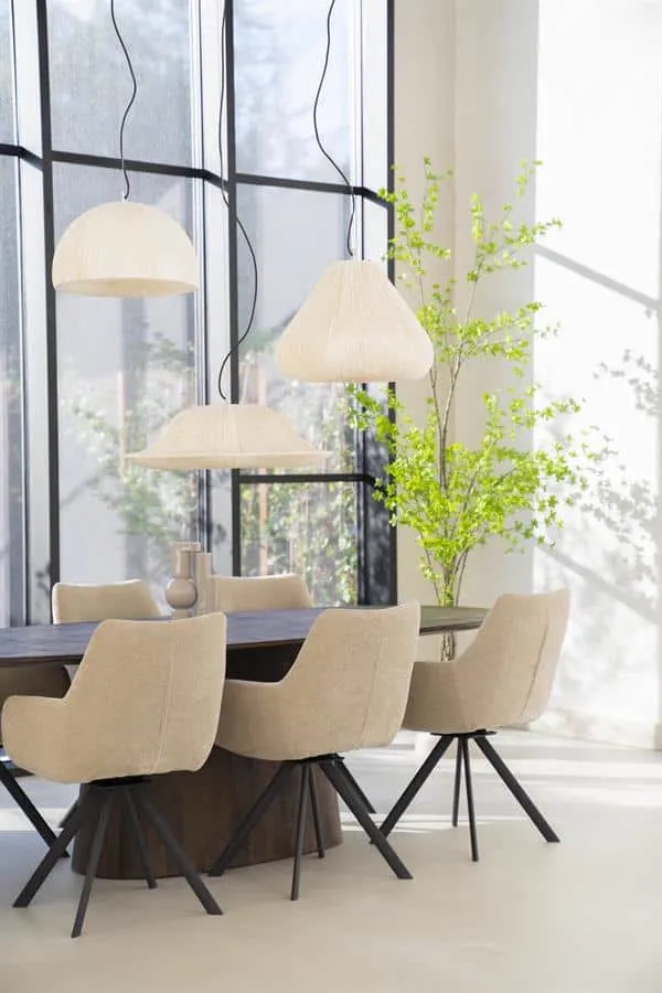 Bliss chair with armrest - taupe - By-Boo