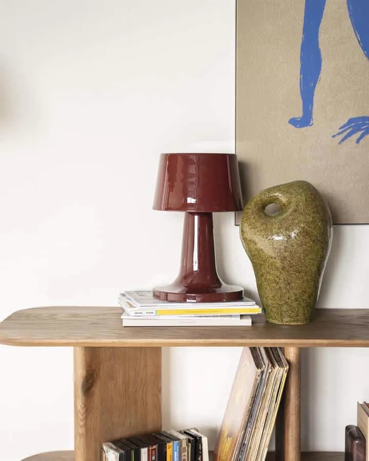 Alvo Lamp Burgundy - By-Boo
