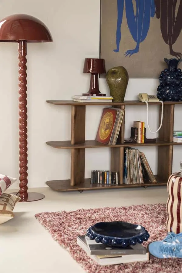 Alvo Lamp Burgundy - By-Boo