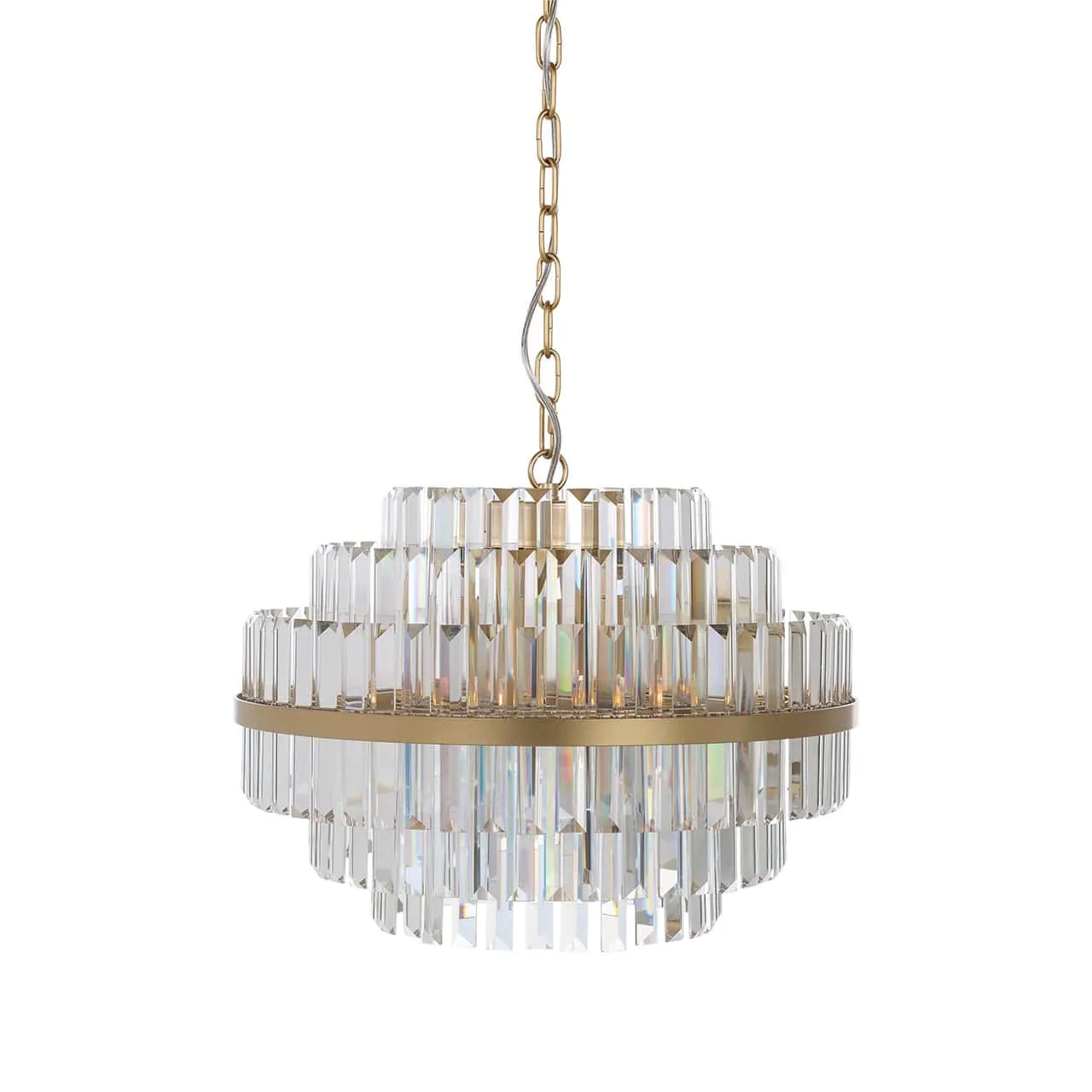 Desire Pendant Light brushed gold small - Richmond Interiors