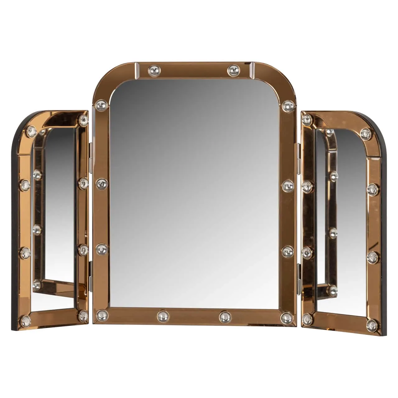 Jaira brown mirror - Richmond Interiors