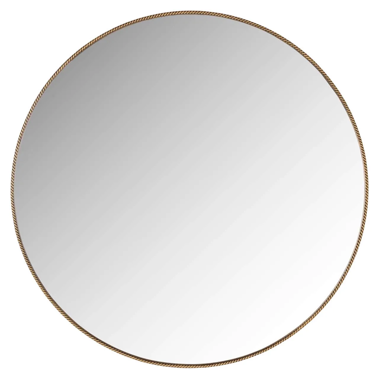 Mirror Lavinia gold 110Ø - Richmond Interiors