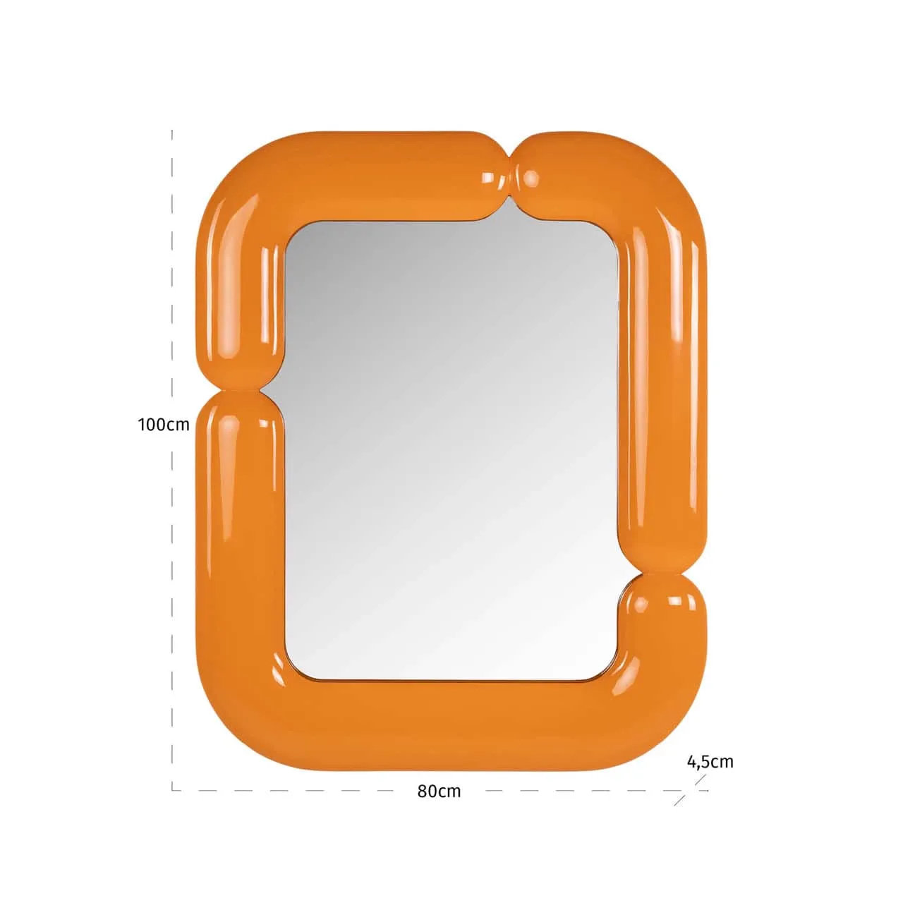 Ayla mirror orange - Richmond Interiors