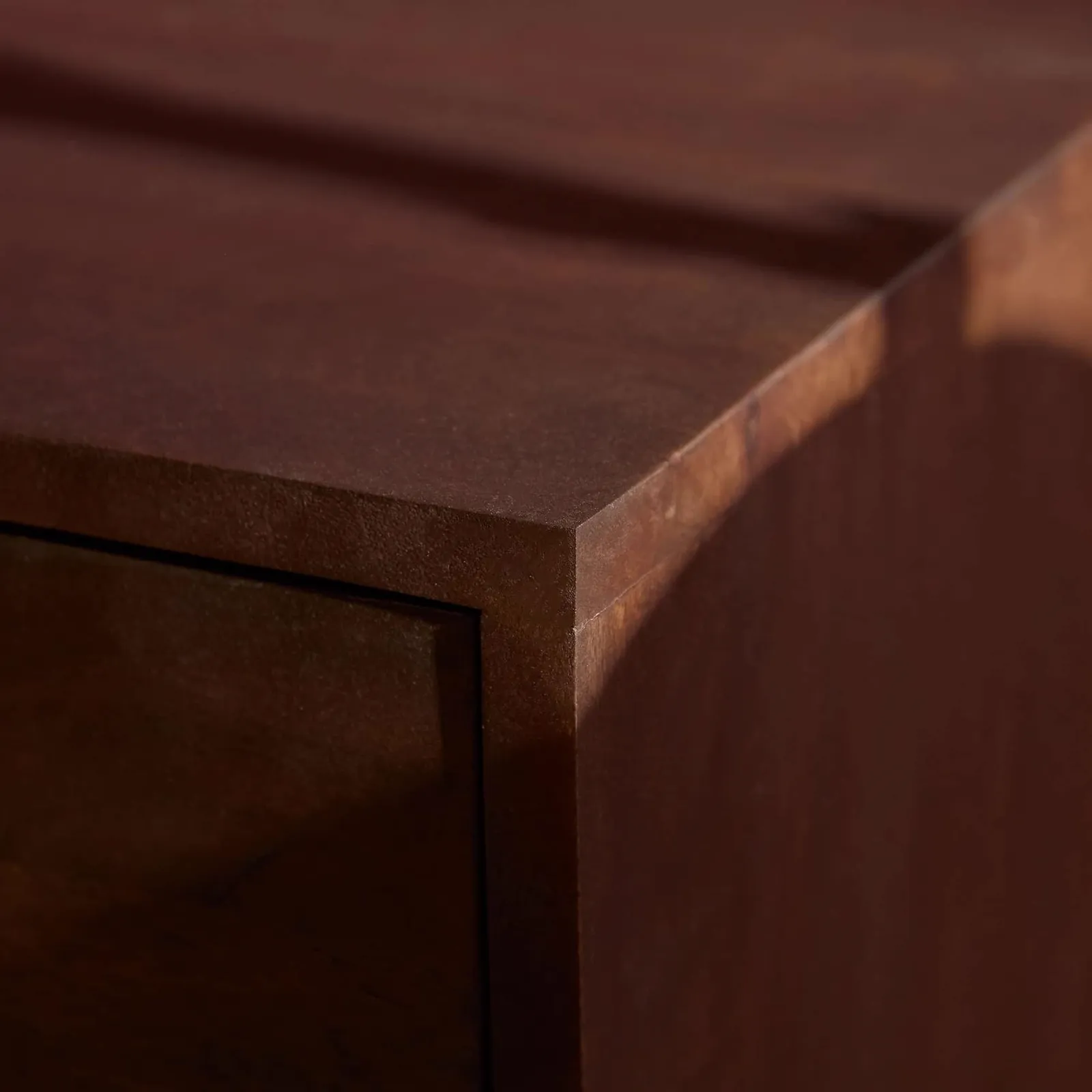Floating TV Unit Vision Brown Mango Wood 120 cm - Starfurn