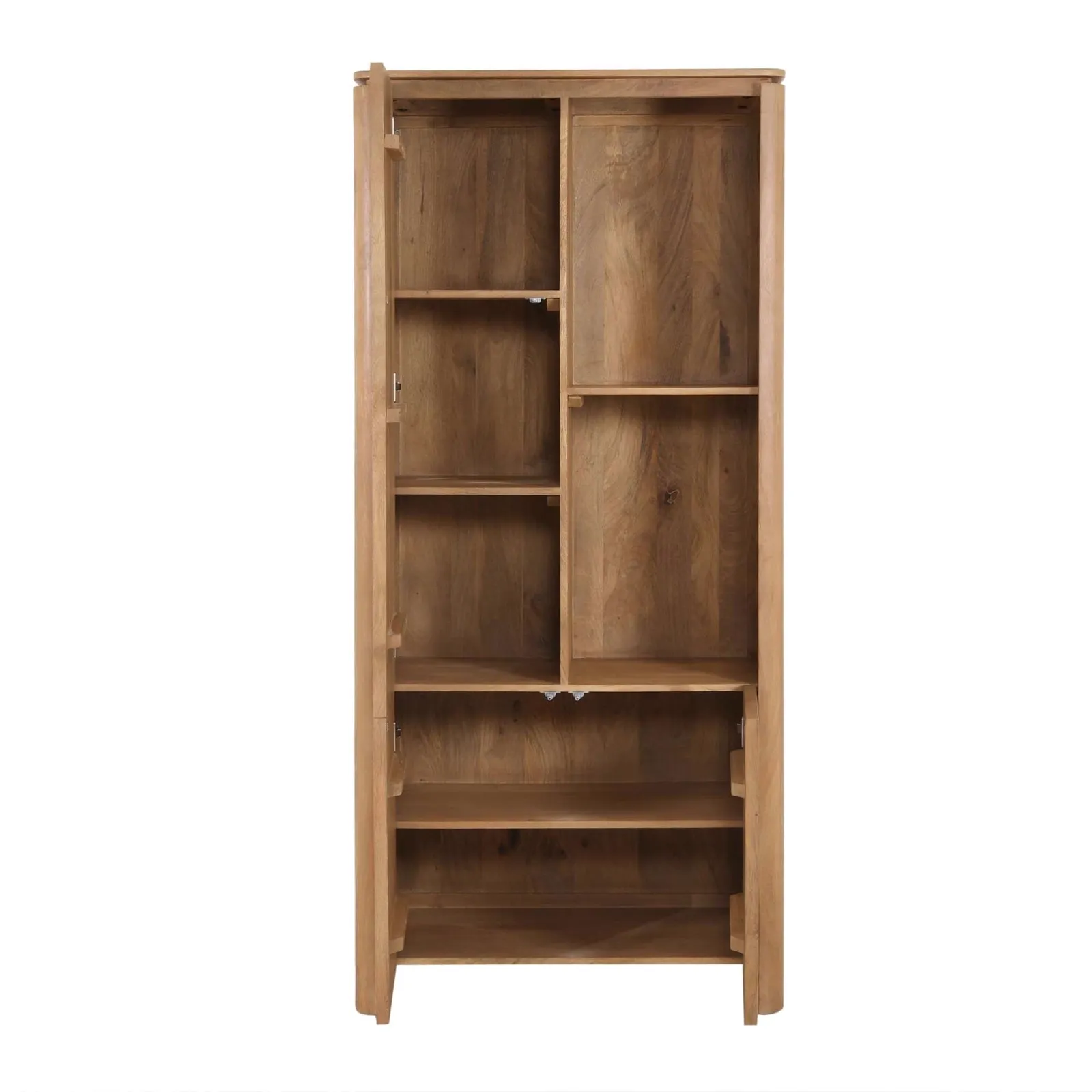 Dallas Open Cabinet Natural Mango Wood 90 cm - Starfurn, foto 2