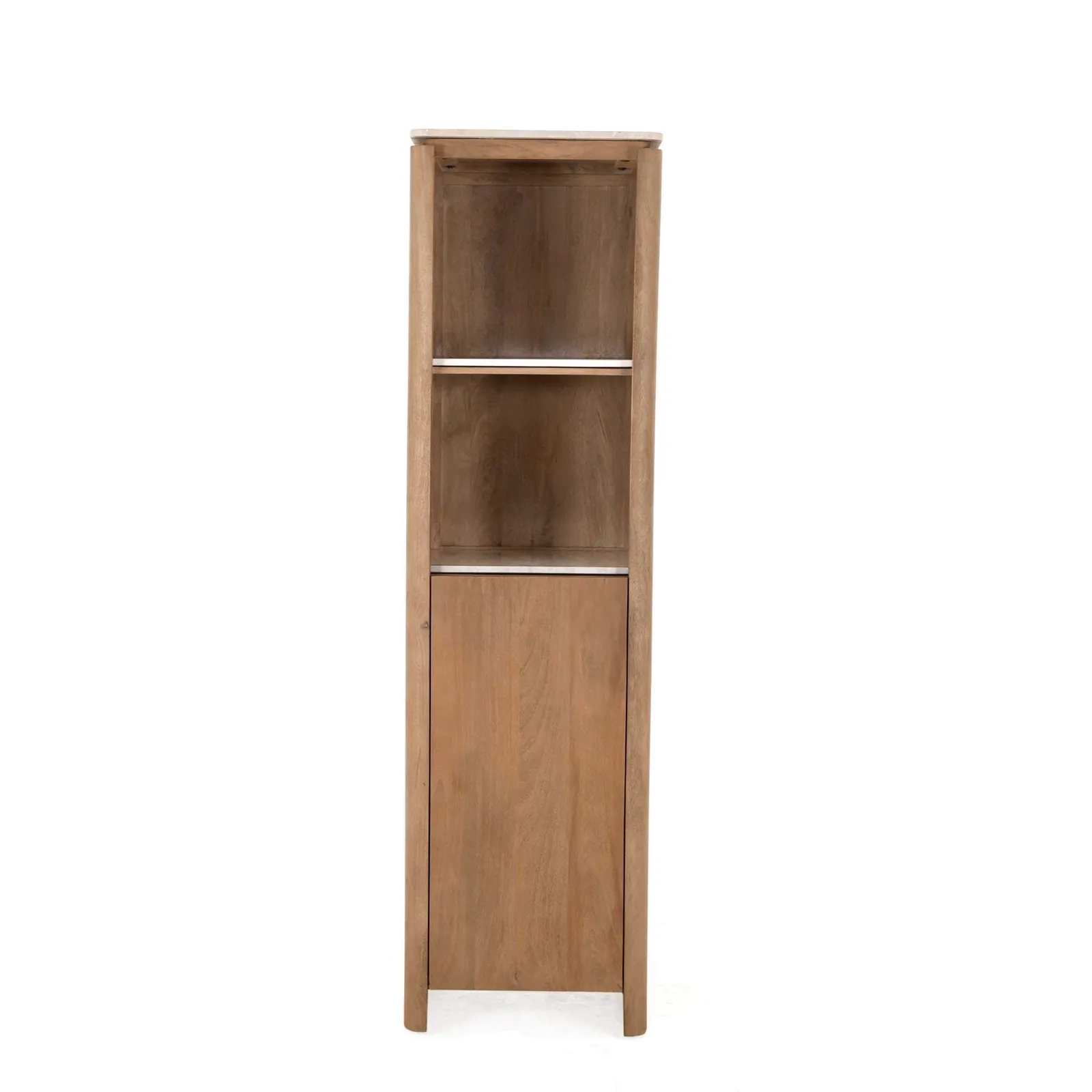 Bookcase Dallas Natural Mango Wood 55 cm - Starfurn, foto 3