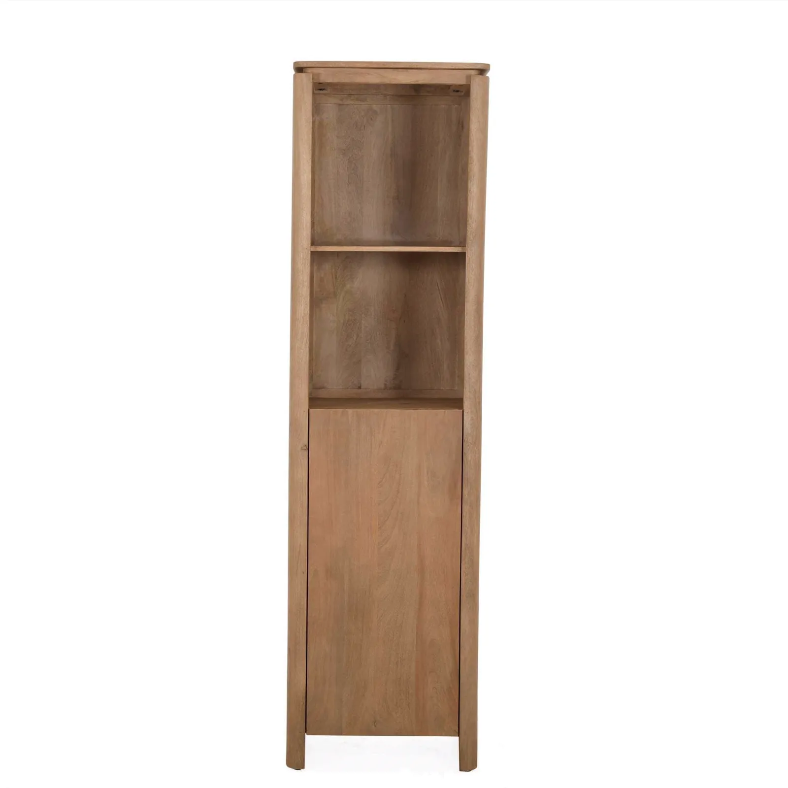 Bookcase Dallas Natural Mango Wood 55 cm - Starfurn