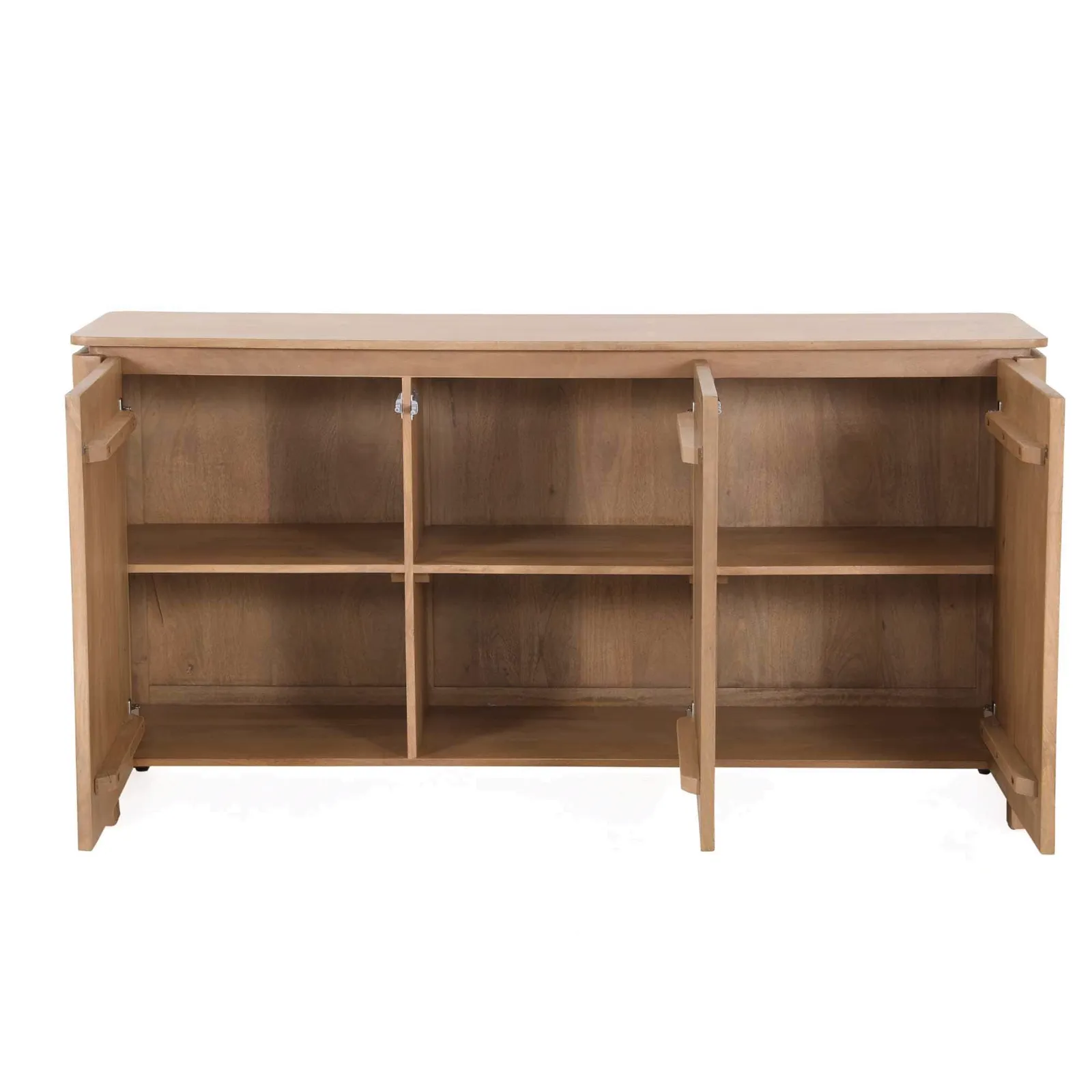 Dallas Sideboard Natural Mango Wood 165 cm - Starfurn, foto 3
