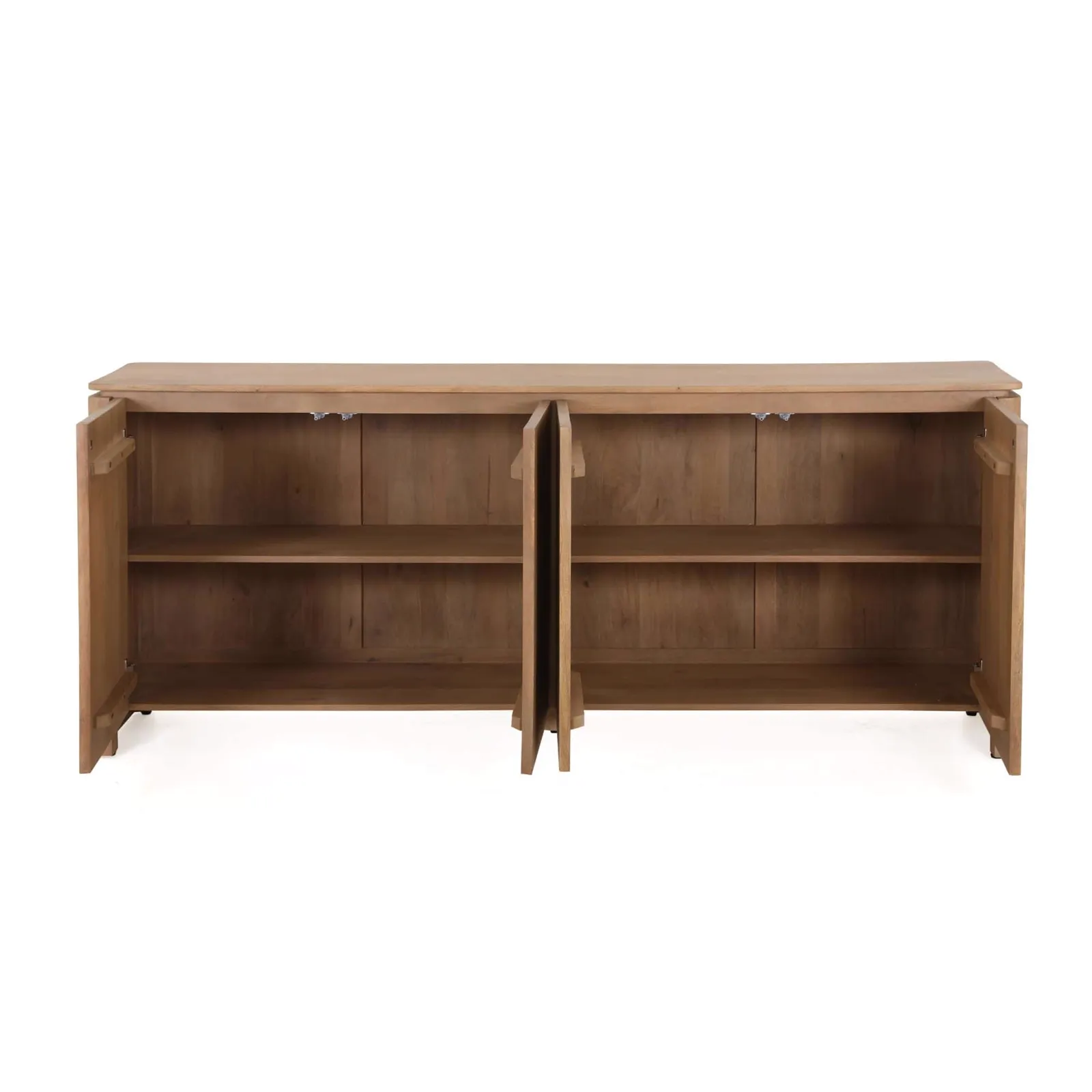 Dallas Sideboard Natural Mango Wood 210 cm - Starfurn, foto 2