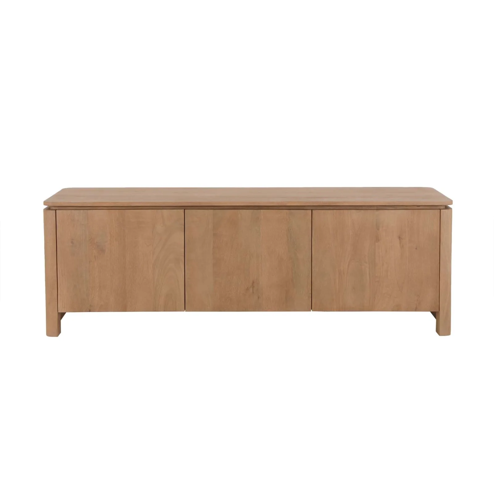 Dallas TV unit natural mango wood 165 cm - Starfurn