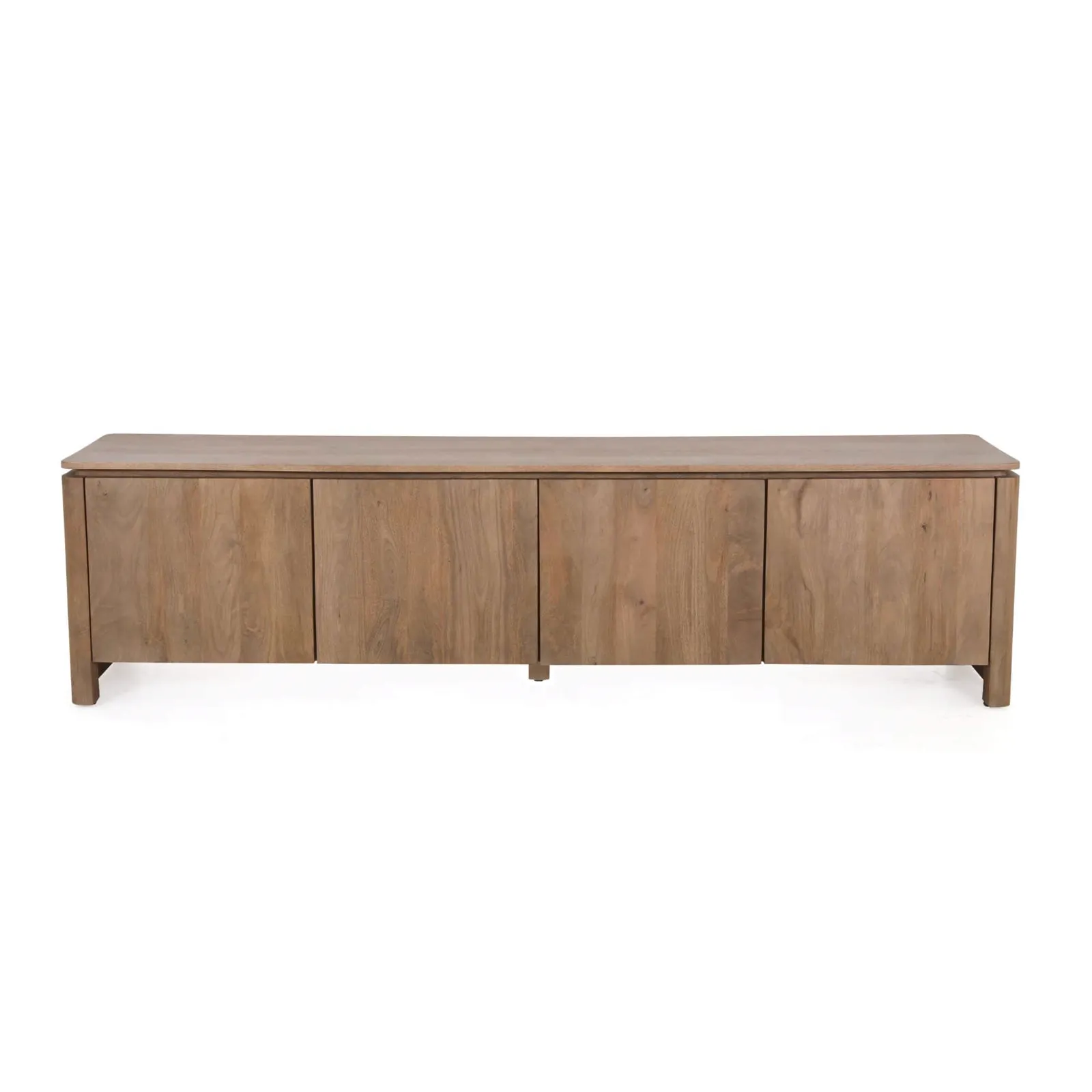 TV Unit Dallas Natural Mango Wood 210 cm - Starfurn