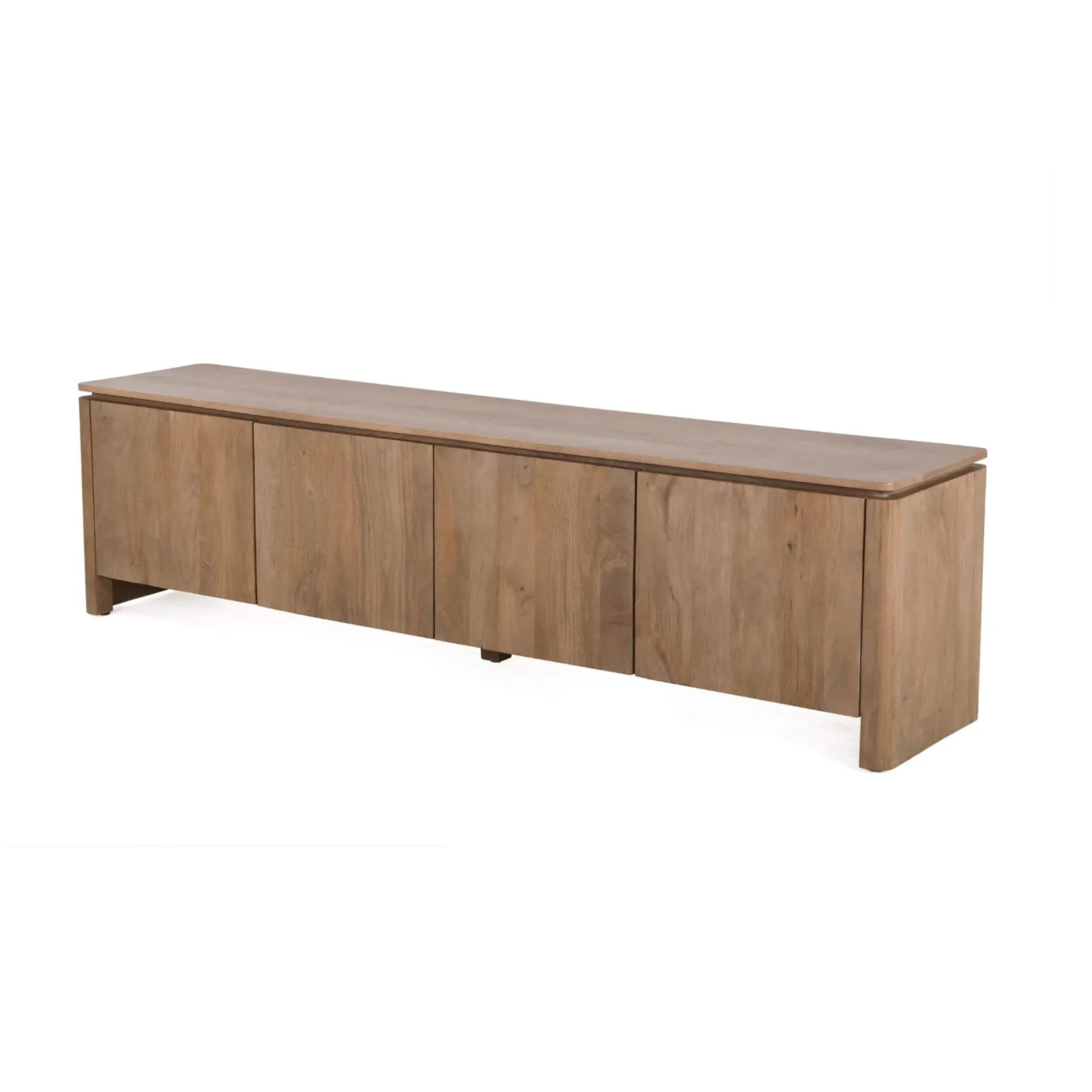TV Unit Dallas Natural Mango Wood 210 cm - Starfurn, foto 3