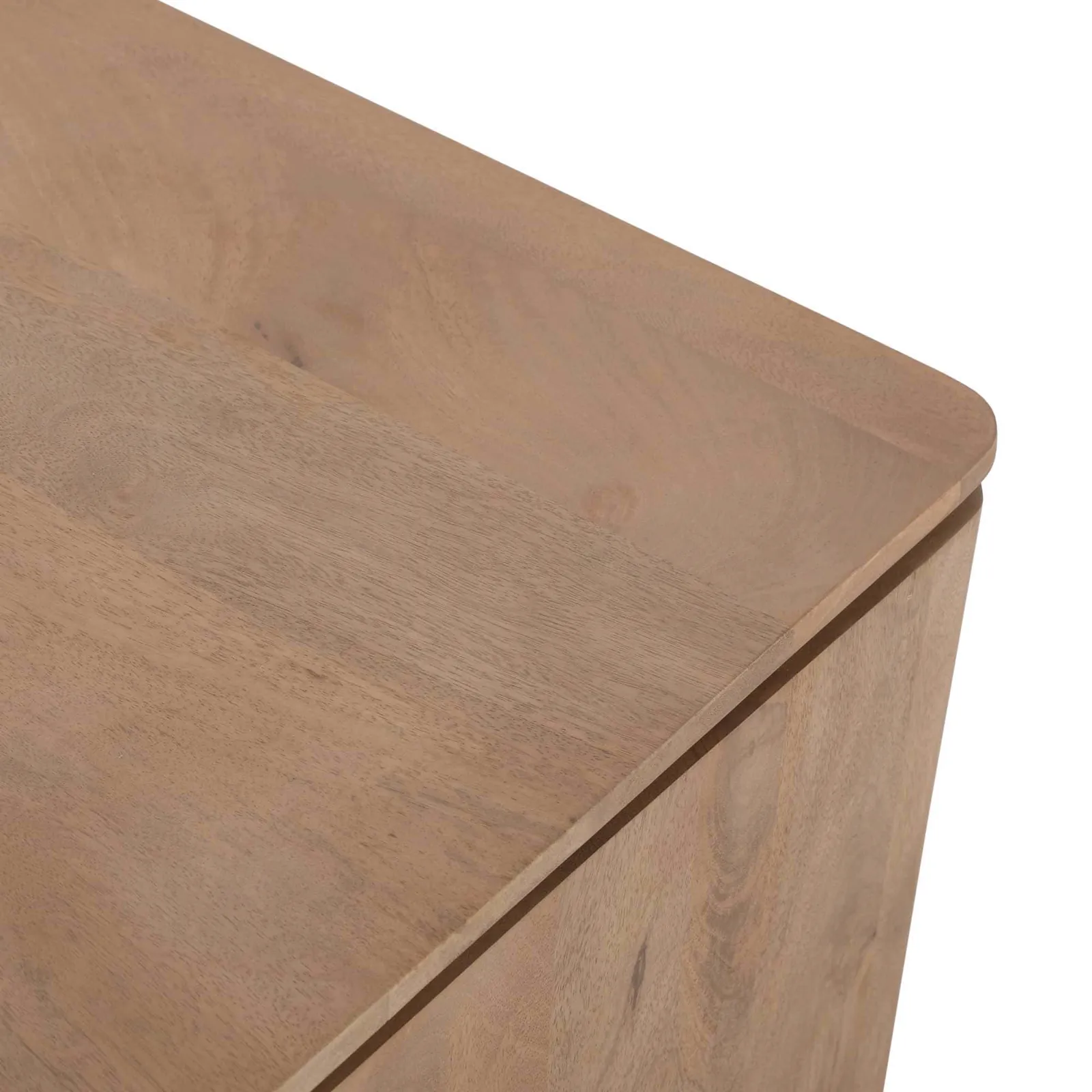 Square Coffee Table Dallas Natural Mango Wood 80 cm - Starfurn, foto 4