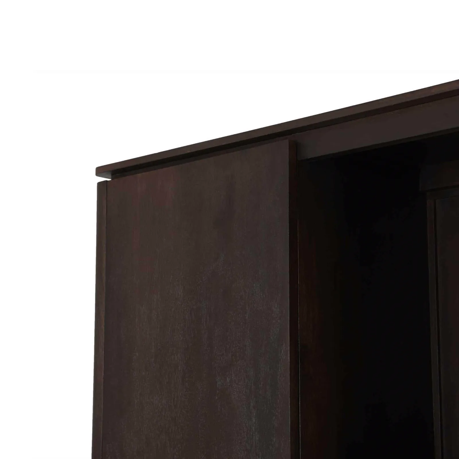 Dallas XL shelving cabinet brown mango wood 160 cm - Starfurn, foto 5
