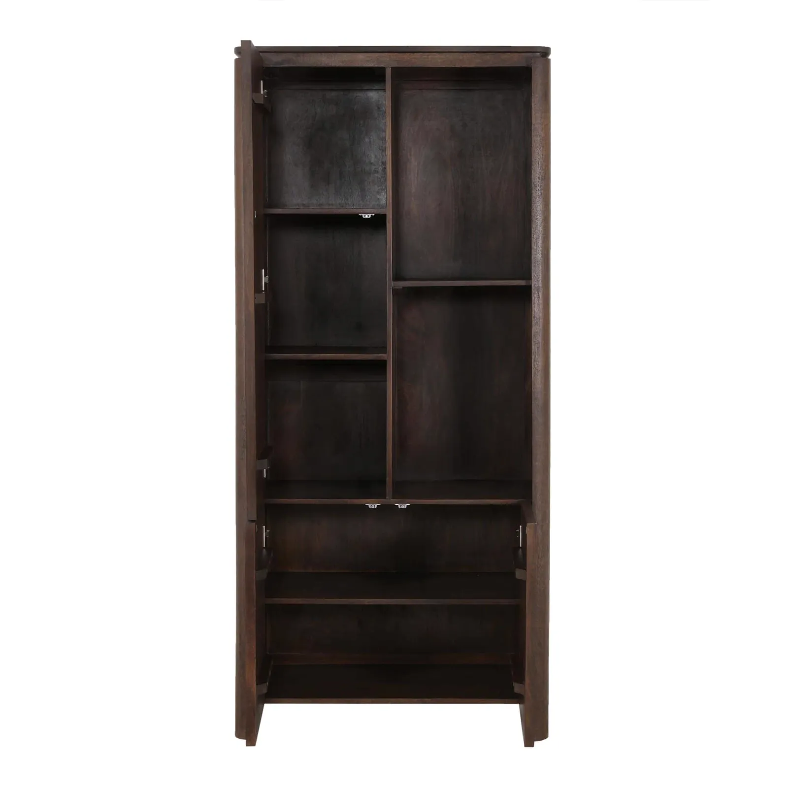 Shelving Cabinet Dallas Brown Mango Wood 90 cm - Starfurn, foto 3