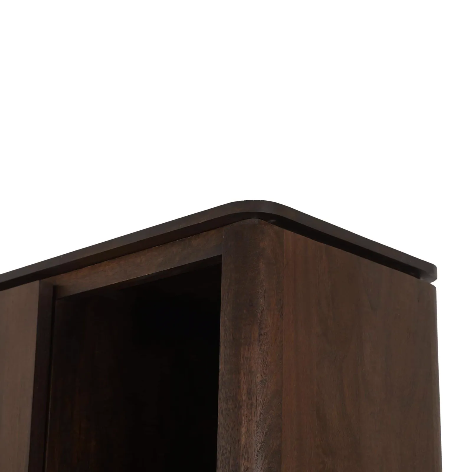 Shelving Cabinet Dallas Brown Mango Wood 90 cm - Starfurn, foto 4