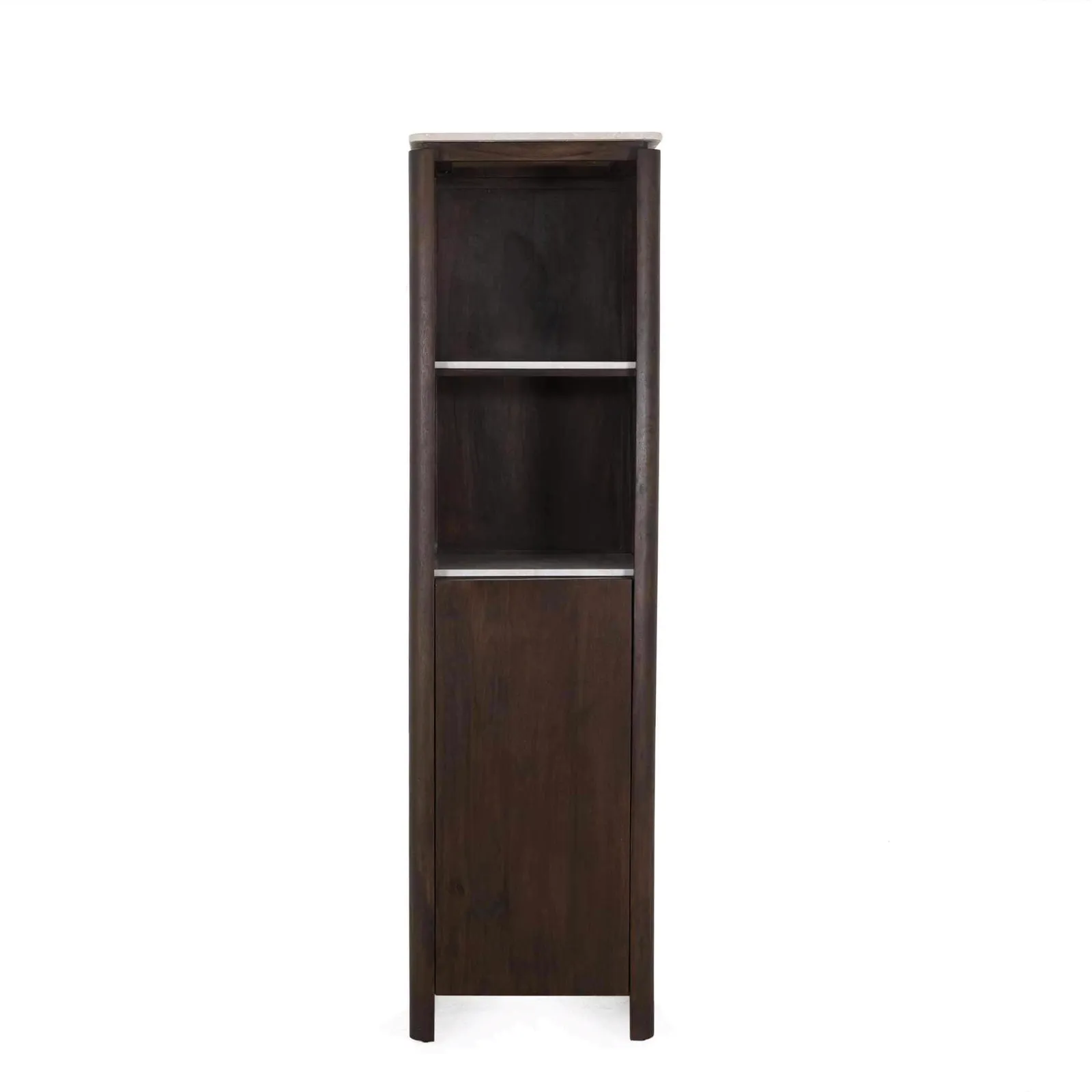Bookcase Dallas Brown Mango Wood 55 cm - Starfurn, foto 5
