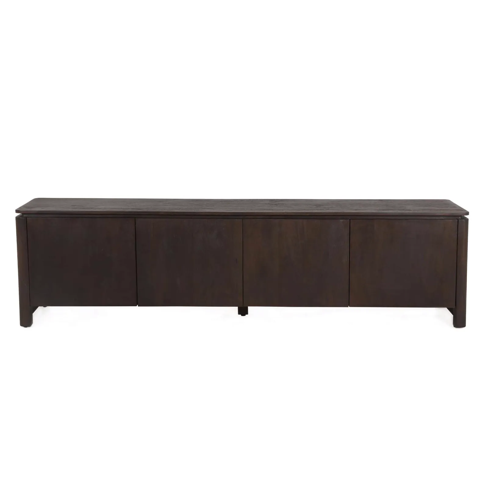 TV unit Dallas Brown Mango Wood 210 cm - Starfurn