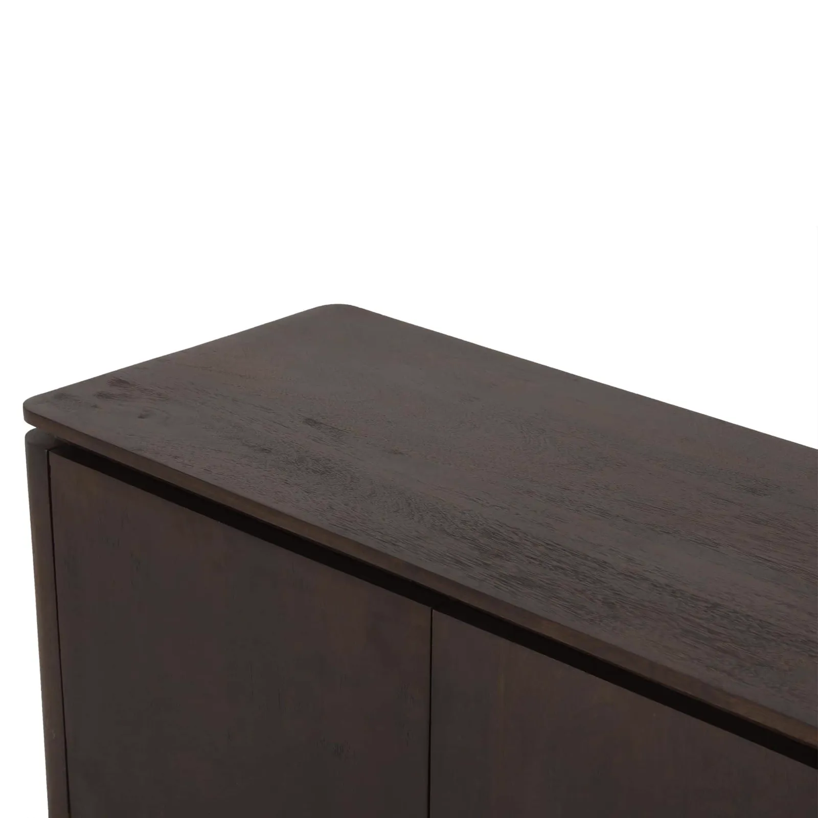 TV unit Dallas Brown Mango Wood 210 cm - Starfurn, foto 3