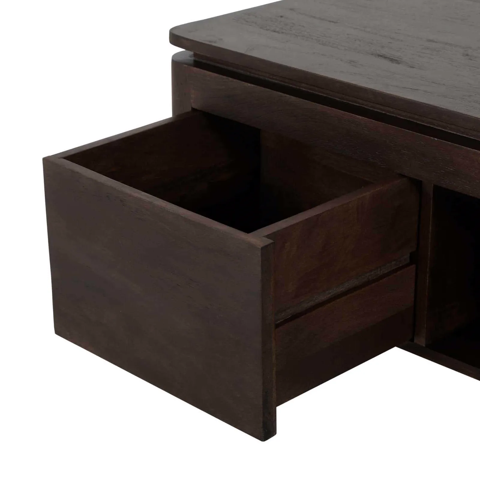 Square Coffee Table Dallas Brown Mango Wood 80 cm - Starfurn, foto 5