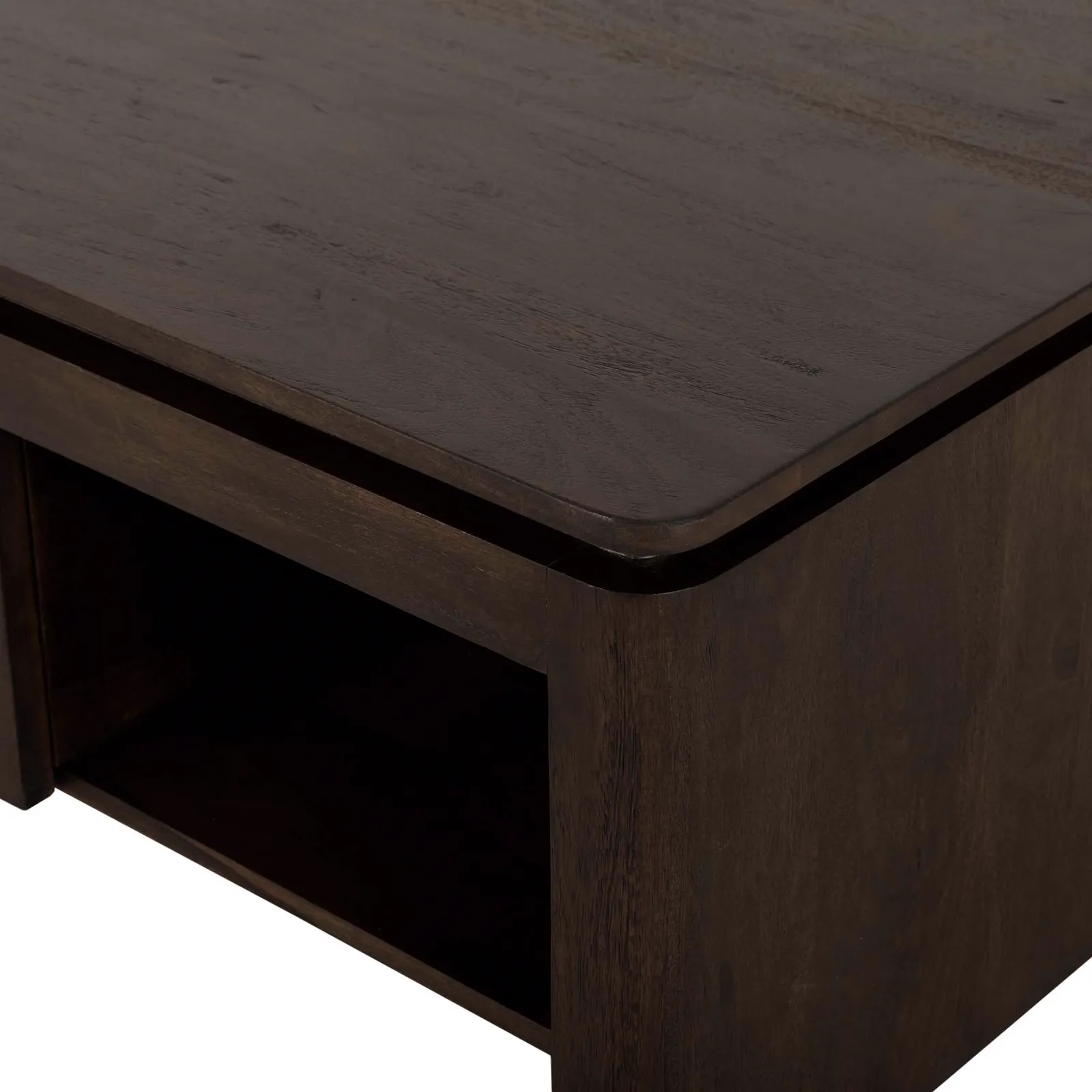Square Coffee Table Dallas Brown Mango Wood 80 cm - Starfurn, foto 6