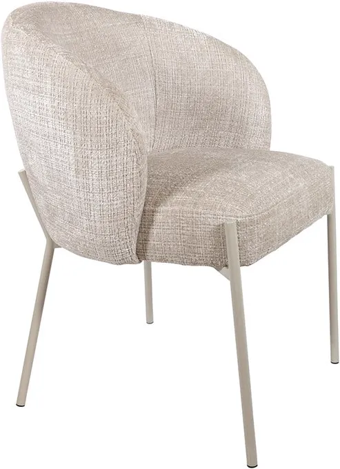 Dining Chair Adele beige legs Cremona Taupe 04 - MySons