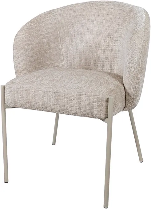 Dining Chair Adele beige legs Cremona Taupe 04 - MySons