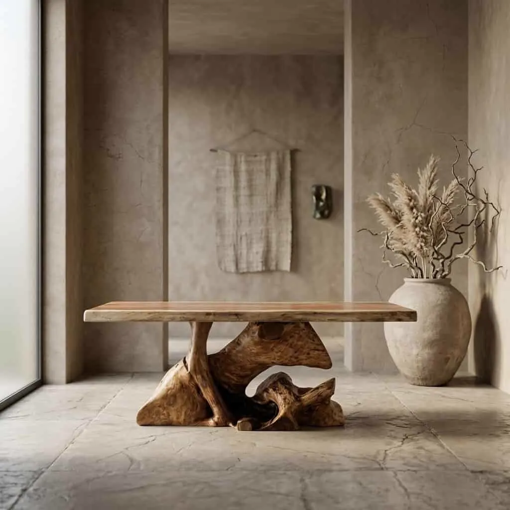 Bureau / Console Monkeypod Suarhout