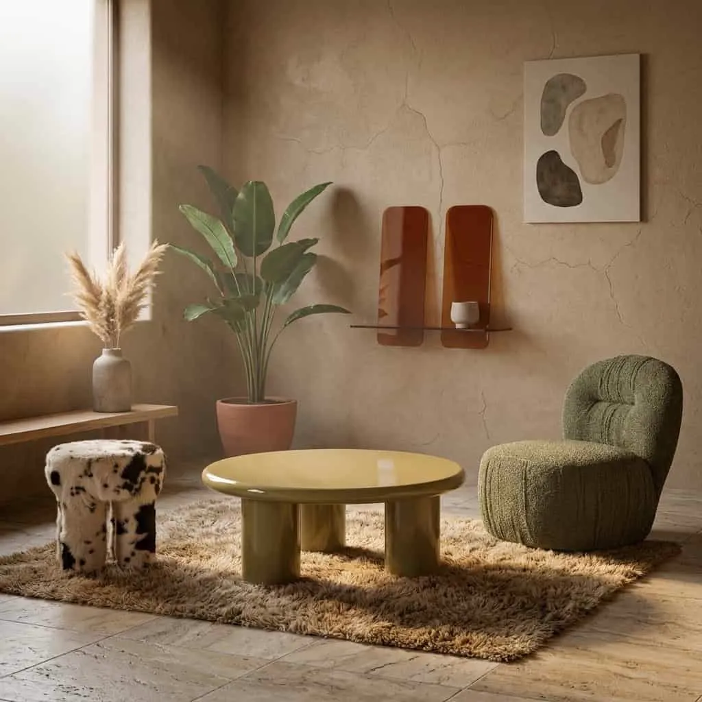 Bloop Coffee Table Large Green - By-Boo