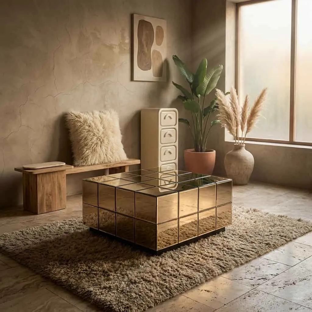 Coffee Table Flectron brown - By-Boo
