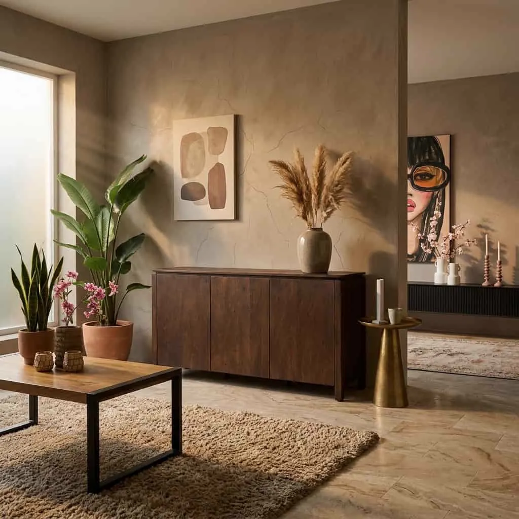 Dressoir mangohout bij Mokana Meubelen