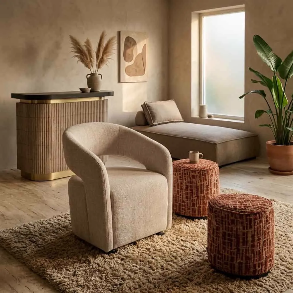 Eetkamerstoel Vixen Natural Linear - Richmond Interiors