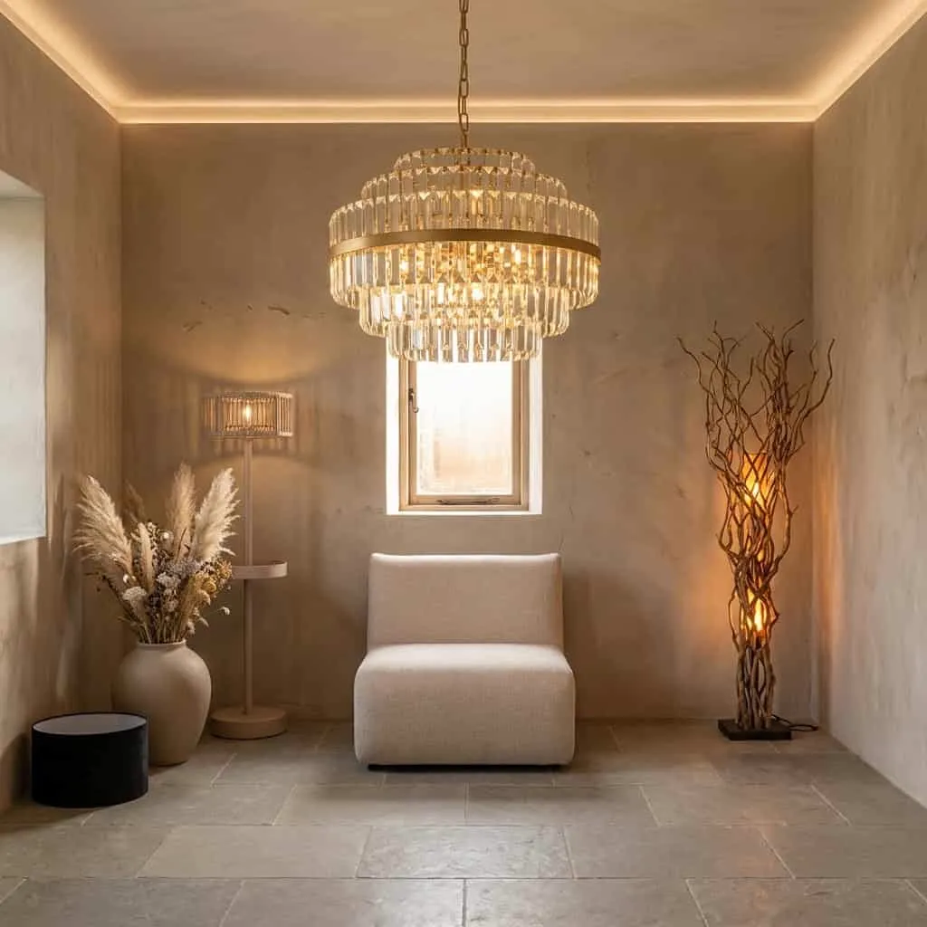 Hanglamp Desire brushed gold small - Richmond Interiors