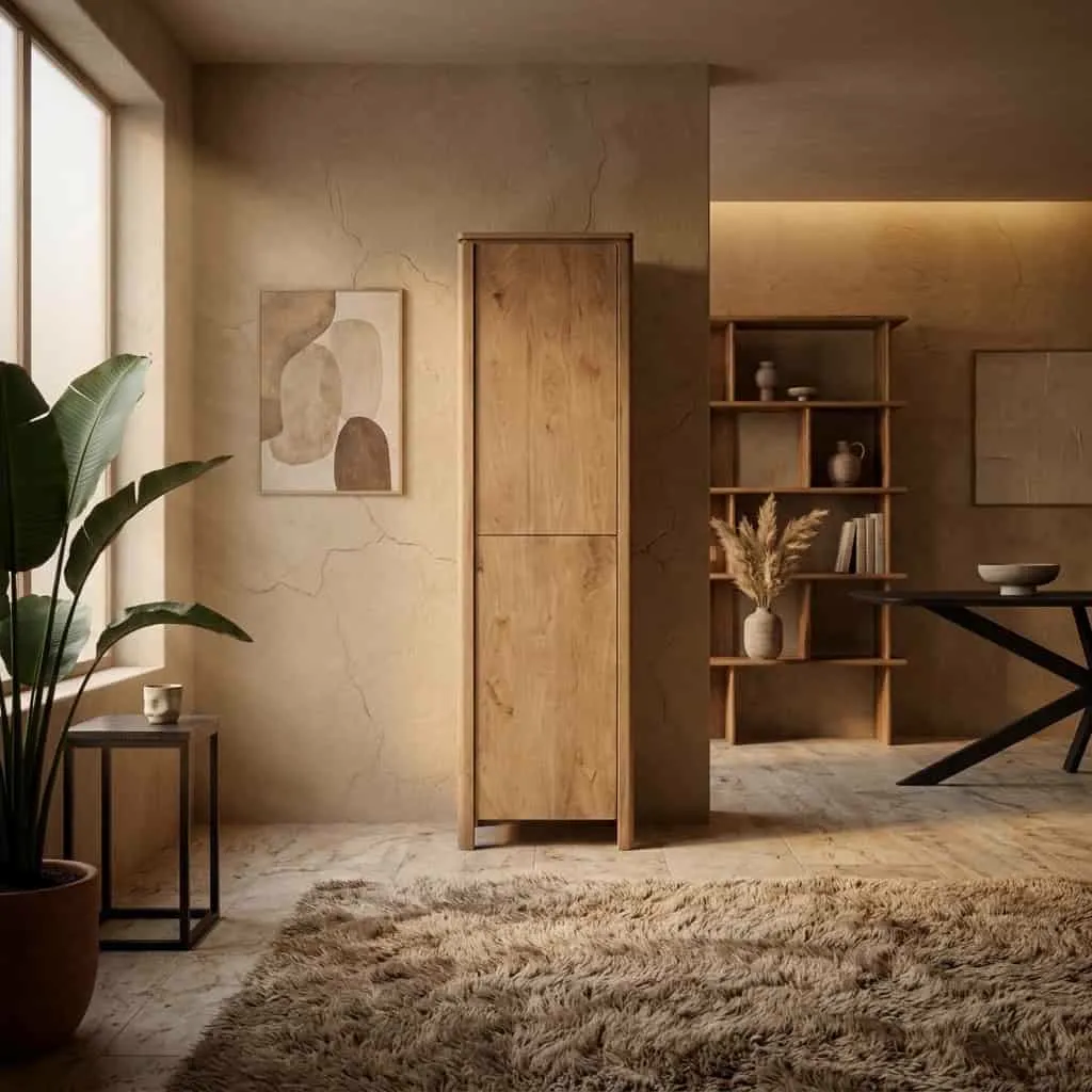 Kabinetkast Dallas Naturel Mangohout 55 cm - Starfurn