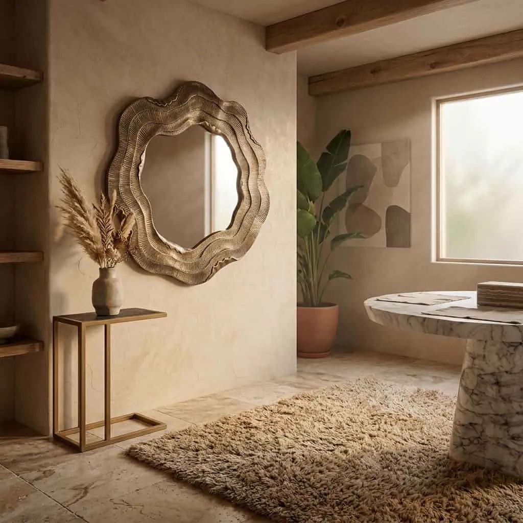 Mirror Elia gold - Richmond Interiors