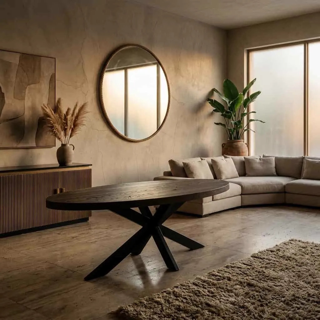 Spiegel Lavinia gold 90Ø - Richmond Interiors