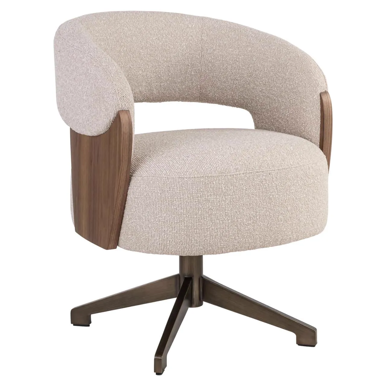 Dining Chair Pollux Lodge Desert Walnut - Richmond Interiors