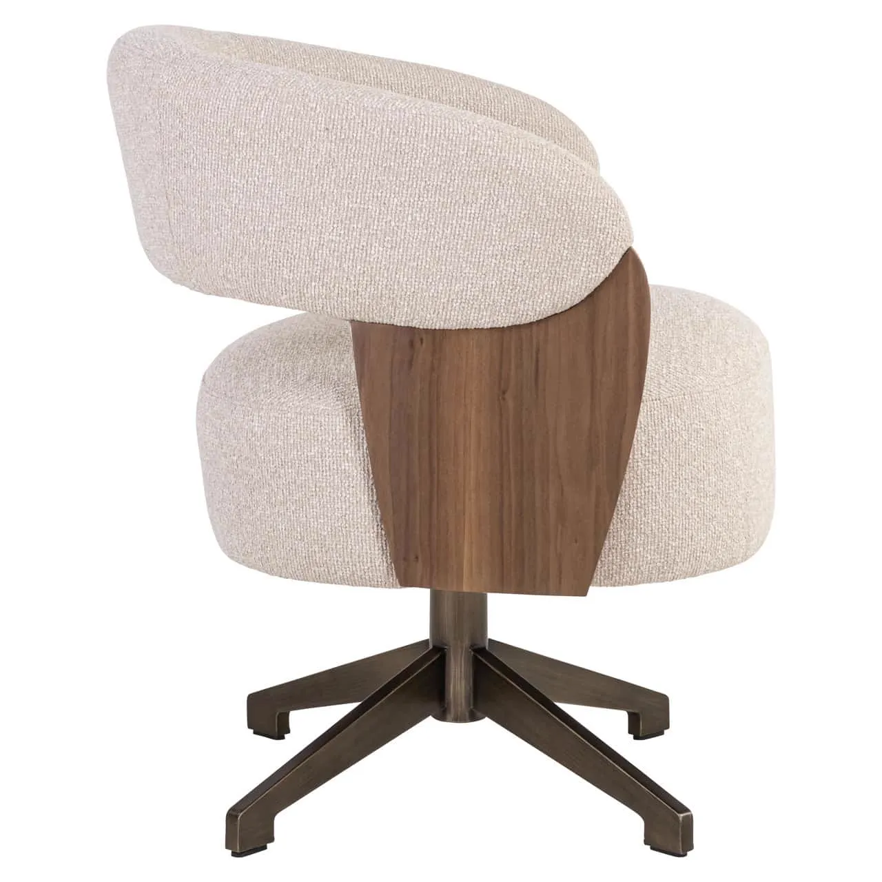 Dining Chair Pollux Lodge Desert Walnut - Richmond Interiors