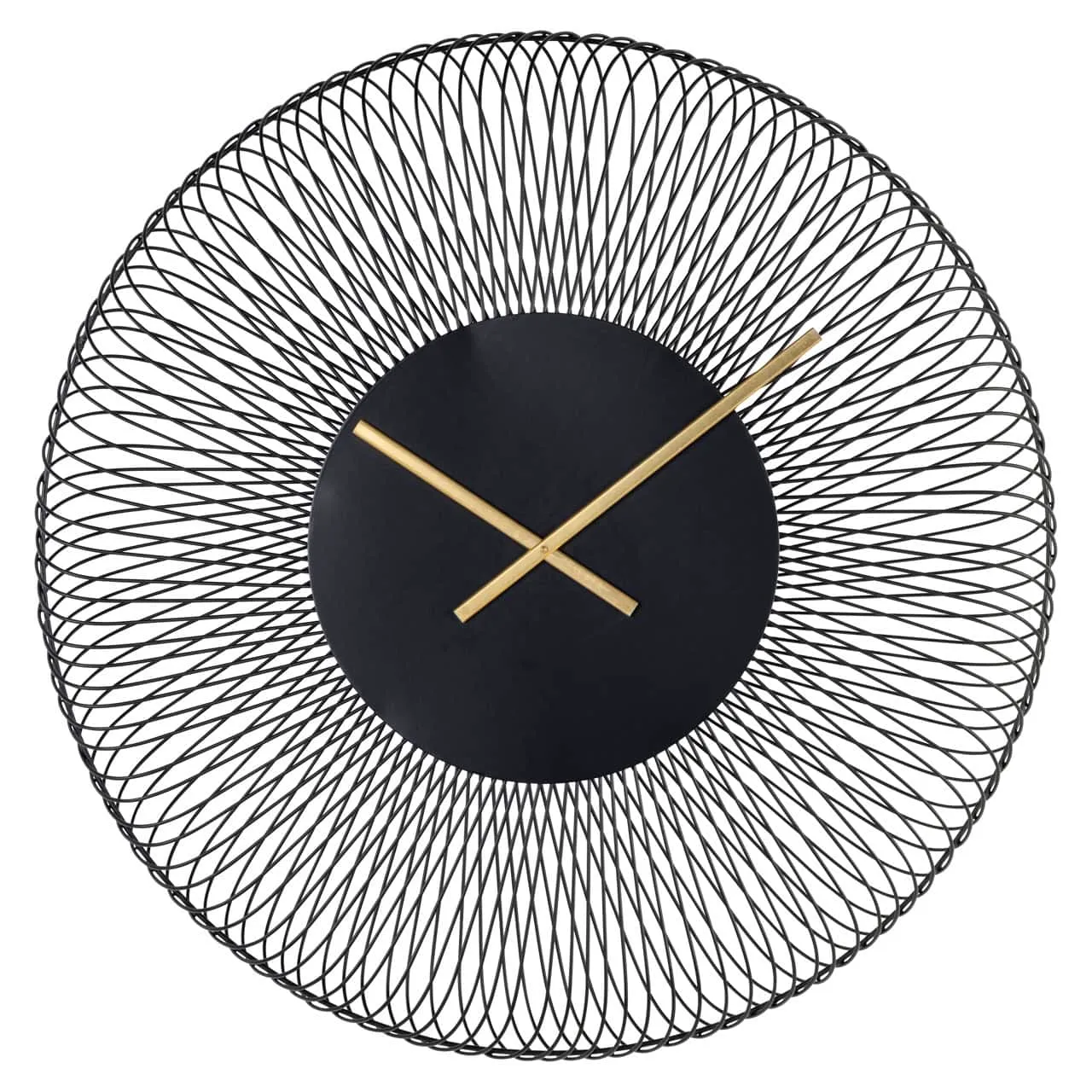 Blunt Black Clock - Richmond Interiors