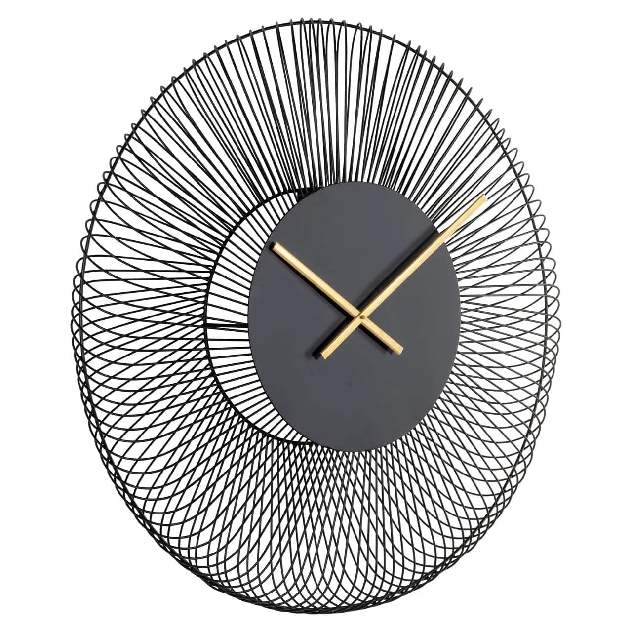 Blunt Black Clock - Richmond Interiors