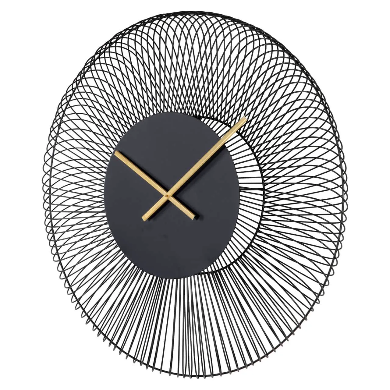 Blunt Black Clock - Richmond Interiors