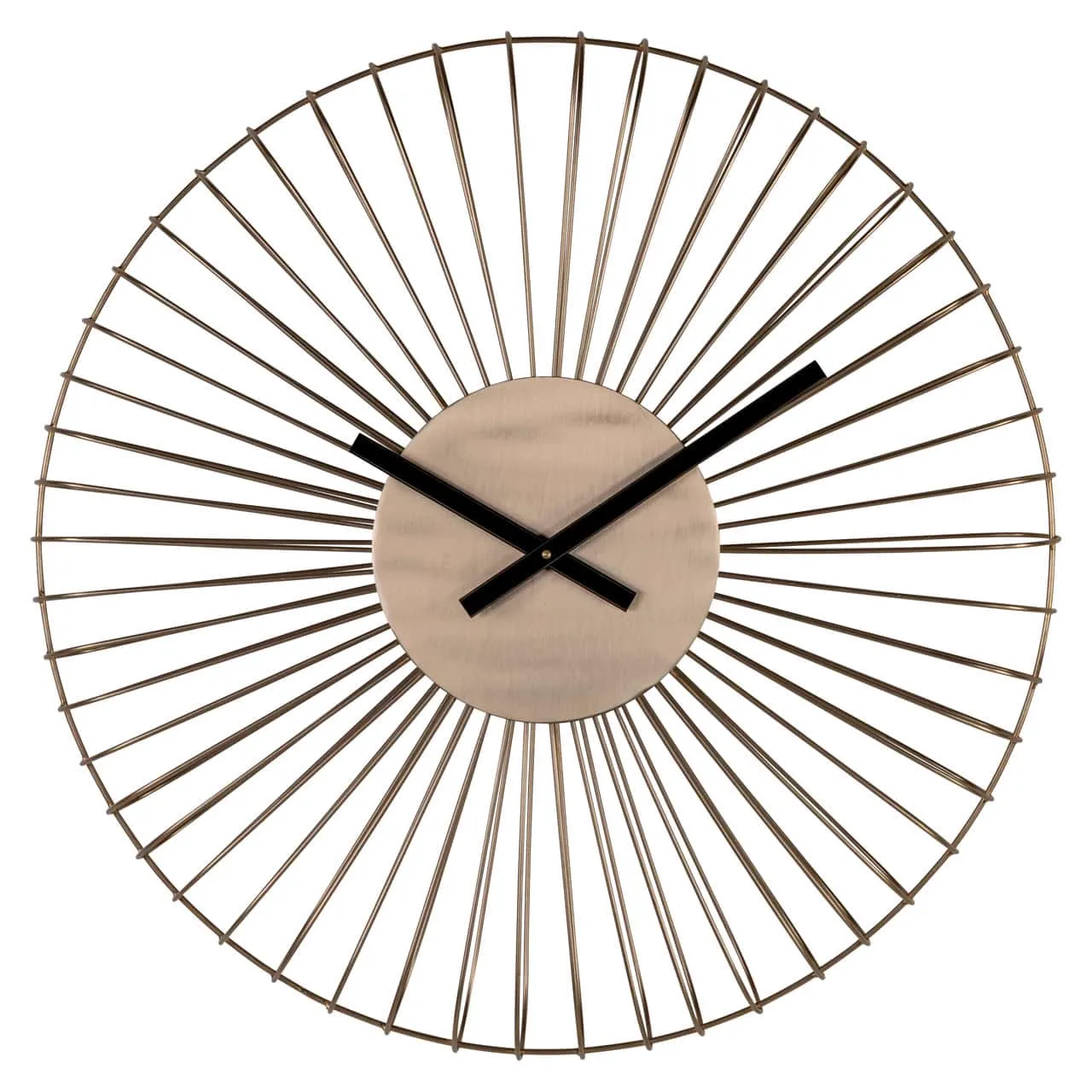 Clock Wirle Gold - Richmond Interiors