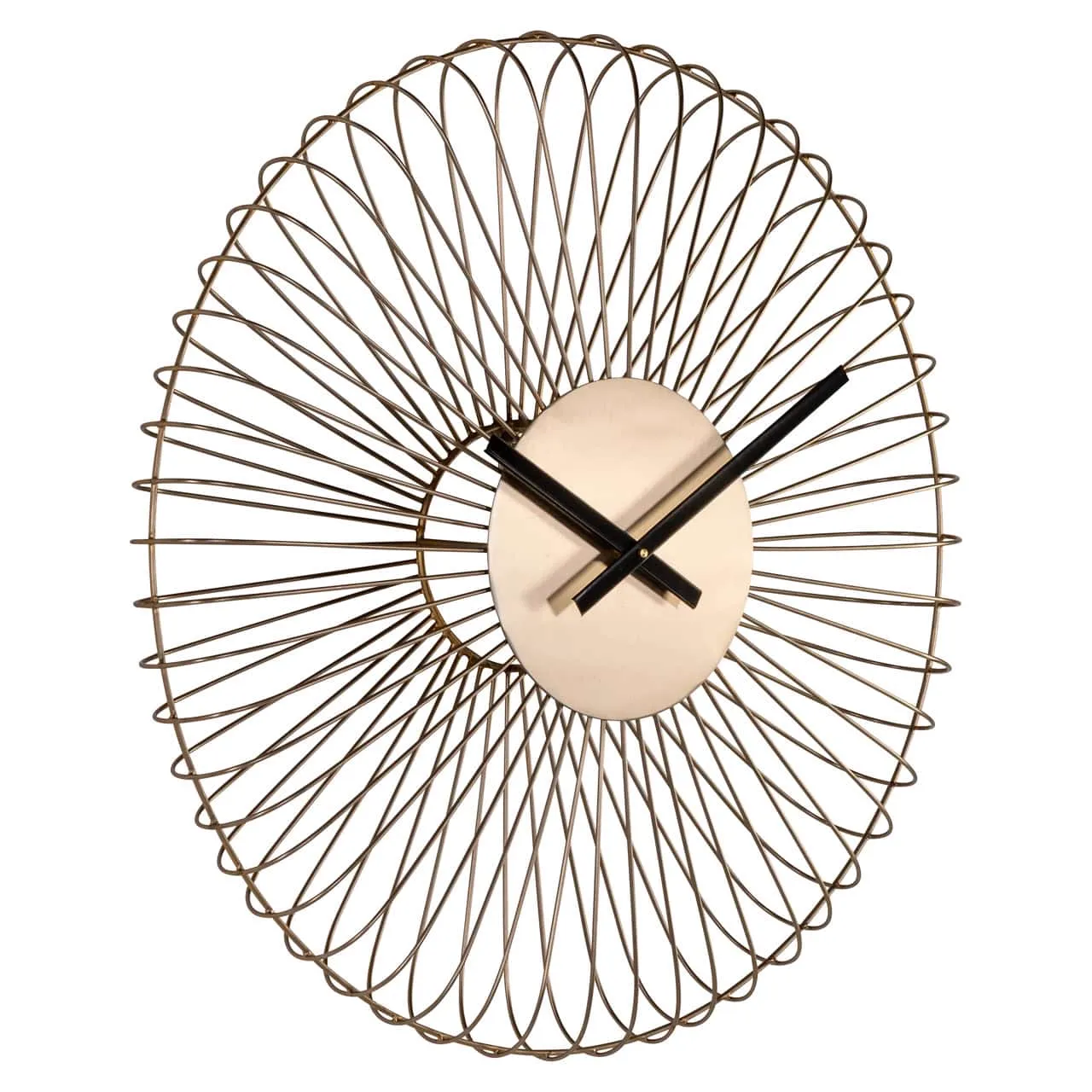 Clock Wirle Gold - Richmond Interiors