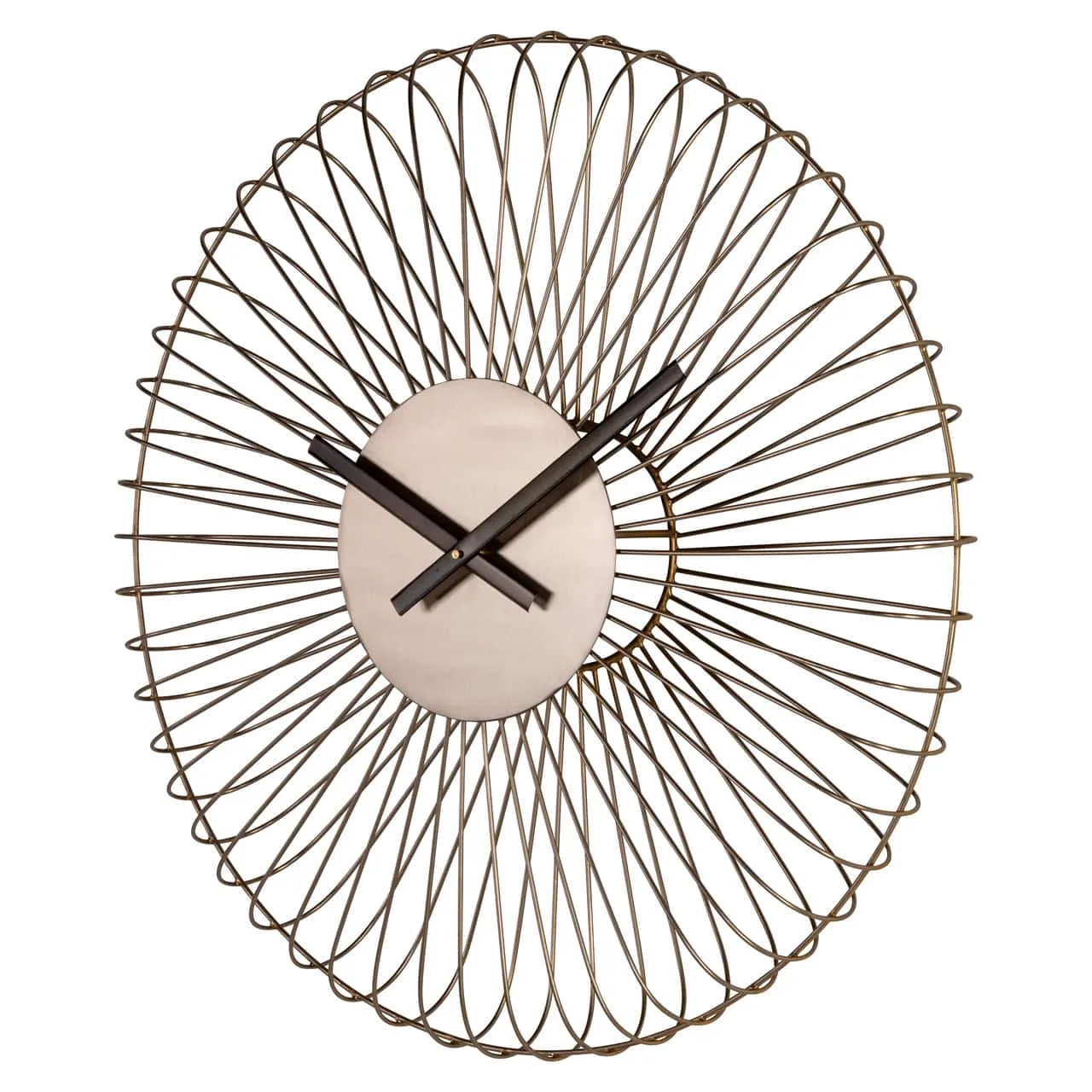 Clock Wirle Gold - Richmond Interiors